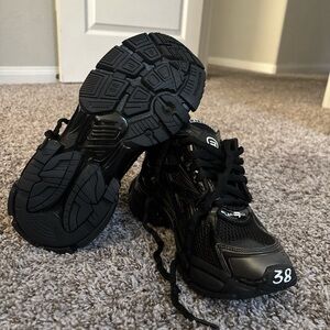 Black Balenciaga Runners